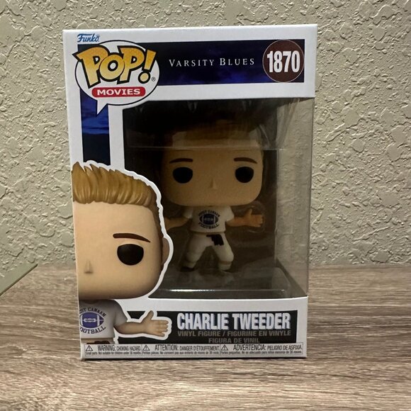 Funko Pop! Movies Varsity Blues Charlie Tweeder Figure #1870! - Picture 2 of 7